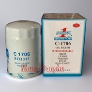 MAZDA C1706 C-1706 C 1706 SL OIL FILTER0123802, P502060 Sunfil1