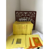 7cm Pair Gold-Sell in Bulk 15 Stacks Gold Silver Paper Big Foil Small Gold Small Silver (Easy Foldin