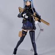 Girls Frontline HK416 Figma Action Figure Military Tactical Outfit Ornament Collectible Statue Gift