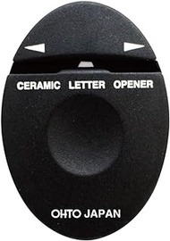 Auto Letter Opener Ceramic Letter Opener Black CLO-A-BK