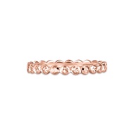 SK Jewellery Enlace 14K Rose Gold Loca Ring