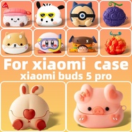 For xiaomi Buds 5 Pro Shockproof Headphone Case Cover xiaomi Buds 5 pro Shockproof Silicone Cover Sh