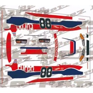 [TRANSPARENT] HOTWHEELS DECAL - LIVERY CIVIC EG 1 5.0