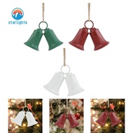 [starlights] Christmas Bell Ornament Creative Hanging Decoration for Party Cafe Halloween