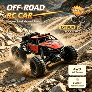 4WD Off-Road RC Car Alloy Body 2.4G remote control car Four-wheel Drive Climbing toys for kids