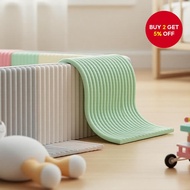 Modern Stripe Adhesive Corner Protector Home Décor Living Room Display Anti-Bump 1.97M×9.2CM 1 Roll