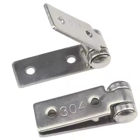 2pcs Stainless Steel Nothing Frame Hinge Fold Nothing Frame Balcony Window Hinge Nothing Frame Doors