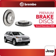 BREMBO Rear Brake Disc (2pcs) For Jeep Grand Cheerokee 4WD 6.4'19