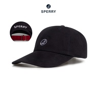 SPERRY STF24AC01H01006 Sperry Essential Cap หมวกแก๊ป สีกรม/แดง ( CAP )