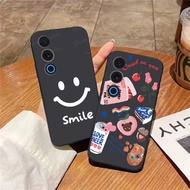 Soft Casing For Meizu 21 Note Phone Case Pink Cartoon Pattern Soft TPU Silicon Cover