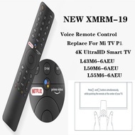 XMRM-19 Voice Remote Control Replace for Xiaomi Mi TV P1 4K UltraHD L55M6-6AEU