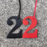 {Design Style} Number 2 Lucky Number Bag Pendant Set Number DIY Pendant