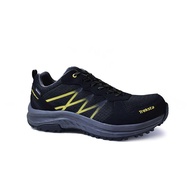 TREKSTA Brevik Low Lace GTX Men's Waterproof Hiking Shoes - Black/Yellow