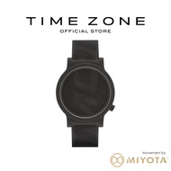 Time Zone | Komono Mono Tag All Black | Silicone Strap | Men Watch