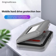 [OriginalGrass] 3.5 Inch Portable Hard Drive Bags & Case HDD Protective Moisture-proof Storage Box f