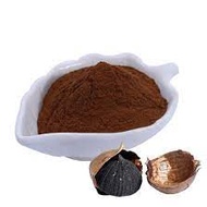 Black Garlic solo powder / dried bawang hitam tunggal serbuk / kering (allium nigrum) fermented sing