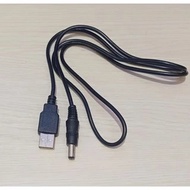 LARGE JACK ADAPTER CABLE 5.5mm USB DC 5v/9v/12v Power Supply Charger modem