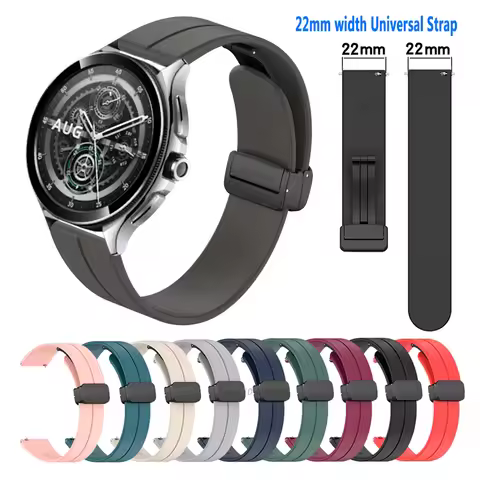 Magnetic Silicone Strap For For Xiaomi Watch 2 Pro Watchband Smart watch Bracelet For Xiaomi Watch 2