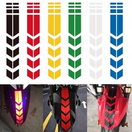 34x5cm Motorcycle Decals Reflective Stickers Bicycle Fender Sticker Car Bumper Safety Warning Tape Long-distance Reflective Paper