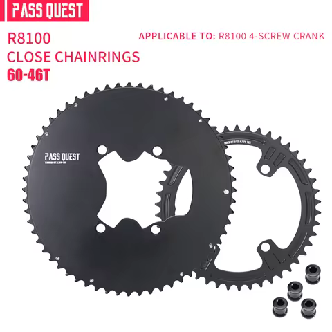 60-46T 2025 NEW Design For Shimano ULTEGRA R8100 Dura-ace R9200 48-35T 56-42T DUAL DISC Double Chain