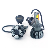 1คู่ LED D1S D2S D3S D4S D5S ความสว่าง +500% หลอดไฟซีนอน 6000K Bi-Xenon HID D2R D4R D8S - MixITMax