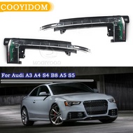 COODIDOM Rearview Wing Mirror Indicator Turn Signal Light For Audi A3 A4 S4 B8 A5 S5 8K0949101C 8K09