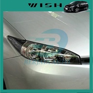 Toyota Wish 2009 - 2024 Headlamp Plastic Cover Car Replacement Spare Part Berjaya Auto