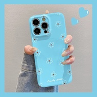 Beautiful Blue Series Line Flower Suitable for Samsung A23 4G/5G S24 ULTRA S22 PLUS S23 PLUS Mobile 