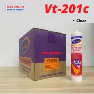 [24pcs/CARTON] V-Tech Silicone Sealant & Adhesive Sealant Silicone Acetic Sealant Vital Nails Wainsc