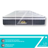 Dreamland Viva Mattress (12") + Bedframe