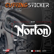 Cutting Sticker NORTON Logo | NORTON Logo Cutting Sticker | NORTON Motorcycle Stickers