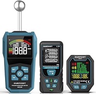 DURFICST Home Test Kit, 3-in-1 Moisture Meter & Laser Rangefinder & Socket Tester, Moisture Meter De