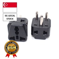 [SG FREE 🚚]South Africa India Travel Plug Adapter, Convert Universal Outlet To South Africa 3 Round 