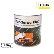 FOSROC RENDEROC PLUG 4.5KG Waterproof Cement Quick Dry Hydroply Hydro Plug Simen Kalis Air