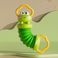 BLISS Accordion Toy, Cartoon Frog Mini Musical Instrument Toy, Fun Handheld Music Learning Cute Earl