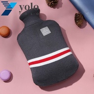 YOLO Hot-water Bag With Cloth Cover Cute Hand Warmer Water-filling Winter Students Hot Water Bottle