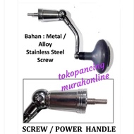 Iron handle SCREW MODEL/power handle For REEL Size 5000-6000