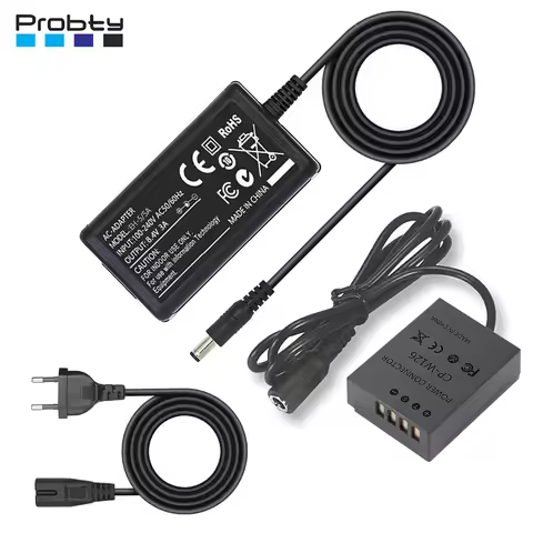 CP-W126 NP-W126S Dummy Battery Power Adapter for Fujifilm XT3 XT30 XT2 Fuji XT1 X-T200 X-Pro2 X-Pro3