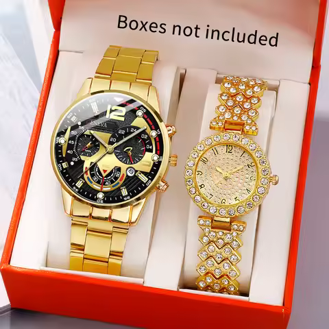 Trend Alloy Couple Couple Watch Fashion Ambition Watch Couple