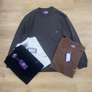 [NT3365N]TNF PURPLE LABEL 7oz Long Sleeve Pocket T-SHIRT