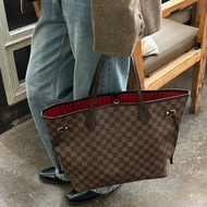 🧳路易威登托特包 LV棋盤格 Neverfull MM N40599