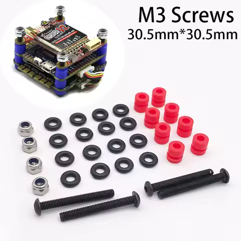 For F405 F4 F7 Flight Controller Flying Tower RC FPV Drone M3 Shock Absorbing Column Isolation Colum