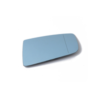 For BMW 5 Series E60 E61 E63 E64 2003-2010 Left&Right Side Blue Heated Wing Mirror Glass Wide Angle 