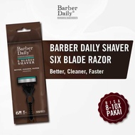 Barber Daily Shaver Six Blade Razor | Razor - shaver