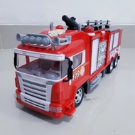 ! Rc Fire Truck - Remote Damkar Fire Truck Toy