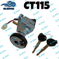 Modenas CT115 S / CT 115 S Ignition Main Switch / Full Set Switch / Key Set / Suis Kunci