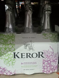 KEROR SP RED &WHITE GRAPE JUICE 3/25.4OZ (FRANCE) 87133