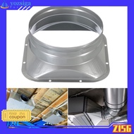 <ZISG> 4-10inch Metal Pipe Flange Tube Air Ventilation Hose Connector Exhaust Duct
