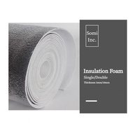 (Per meter) Insulation Foam Polyethylene PE Foam Wrap Heat Packaging White Single Double