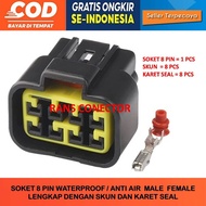 FURUKAWA 8 PIN FEMALE SOCKET WATERPROOF FURUKAWA SOCKET 8 Pin Female CDI SOCKET - Furukawa